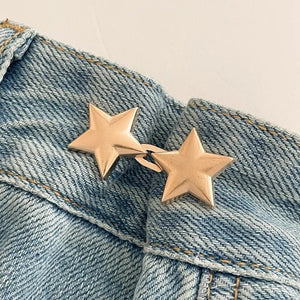 Five - pointed Star Belt Buckle Pants Waist Of Trousers Tightening Artifact - Zambeel