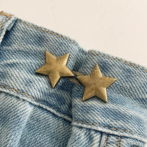 Five - pointed Star Belt Buckle Pants Waist Of Trousers Tightening Artifact - Zambeel