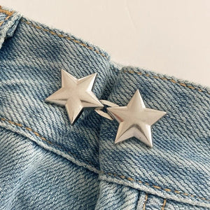 Five - pointed Star Belt Buckle Pants Waist Of Trousers Tightening Artifact - Zambeel