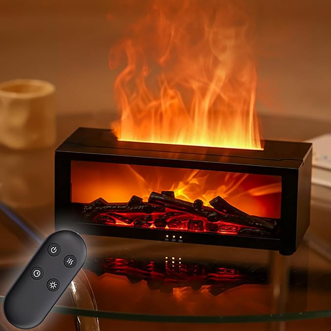 Flame Fireplace Aroma Diffuser - Zambeel