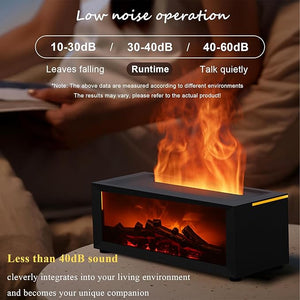 Flame Fireplace Aroma Diffuser - Zambeel