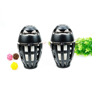 Flight - carrying Flame Bluetooth Speaker Box Home Decoration - Zambeel