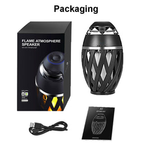 Flight - carrying Flame Bluetooth Speaker Box Home Decoration - Zambeel
