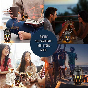 Flight - carrying Flame Bluetooth Speaker Box Home Decoration - Zambeel