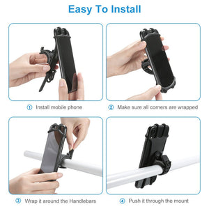 Floveme Bicycle Silicone Phone Holder - Zambeel
