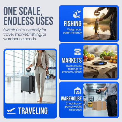 Fly Weigh Digital Scale - Zambeel