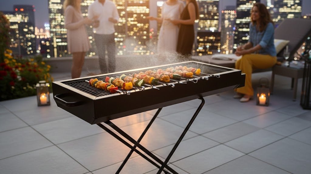 Foldable Charcoal BBQ Grill - Zambeel