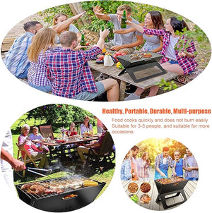 Foldable Charcoal Grill - Zambeel