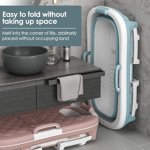 Foldable Lengthened Bath Tub © - Zambeel