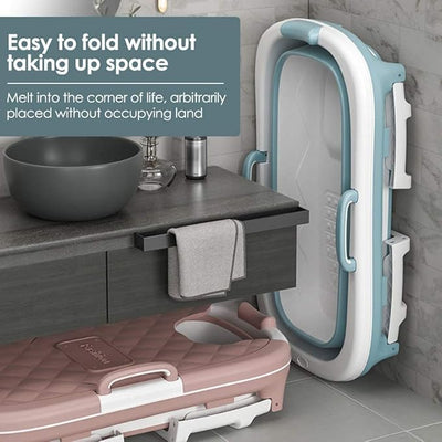 Foldable Lengthened Bath Tub © - Zambeel