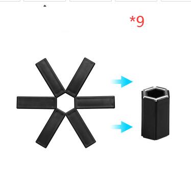 Foldable Pan Mat Sturdy Heat Resistant ABS Heat - insulated Anti - slip Anti - scald Pot Placemat For Kitchen Insulation Pads - Zambeel