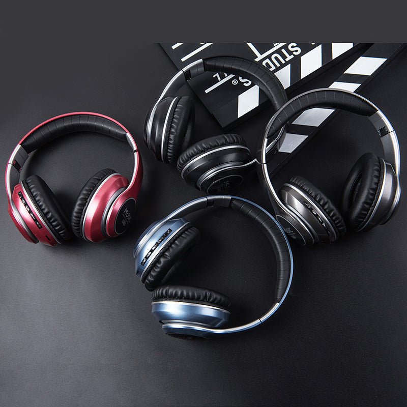 Folding LED Wireless Over - Ear Bluetooth Sports Headphones - Zambeel