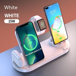Folding Magnetic Wireless Charger Multi - function - Zambeel