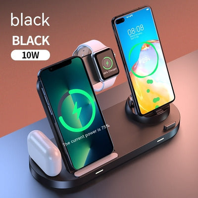 Folding Magnetic Wireless Charger Multi - function - Zambeel