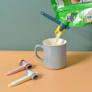 Food Sealing Clip Food Sealing Milk Powder Clip Plastic Outlet Mouth Sealing Clip - Zambeel
