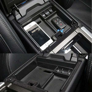 Forx Range Rover Evoque Center Console Organizer Tray Armrest - Zambeel