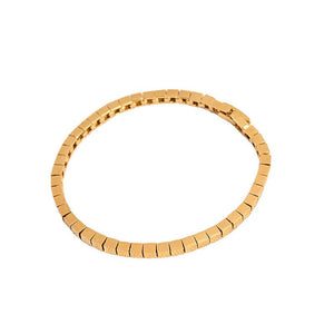 French Gold Stitching Bracelet Simple Fashion Brass - Zambeel