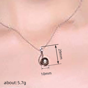 French Retro - Style Pendant Necklace For Women - Zambeel