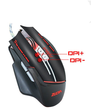 Gaming Gaming Mechanical Wired Mouse - Zambeel