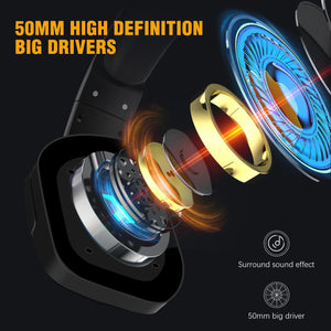 Gaming Headset RGB Wired Computer Headset PS4 Headset - Zambeel