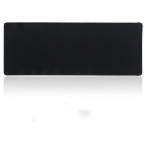 Gaming Keyboard Pad Pure Black Table Mat - Zambeel