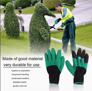 Garden Digging Gloves with Built - in Claws - Zambeel