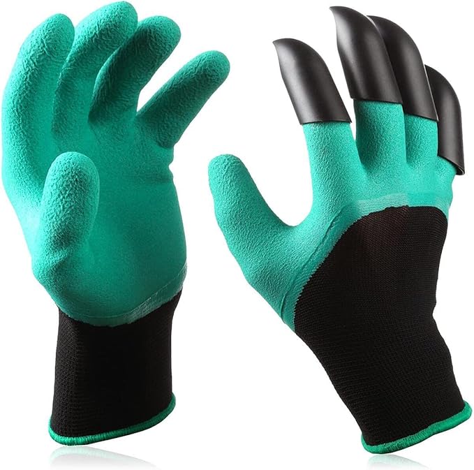 Garden Digging Gloves with Built - in Claws - Zambeel