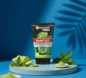 Garnier Men - AcnoFight Wasabi Brightening Foam - Zambeel
