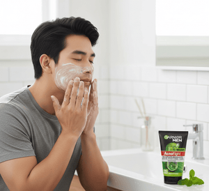 Garnier Men - AcnoFight Wasabi Brightening Foam - Zambeel