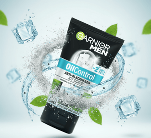 Garnier Men - Oil Control Anti - Blackheads Icy Scrub - Zambeel