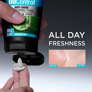 Garnier Men - Oil Control Anti - Shine Refreshing Foam - Zambeel
