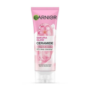 Garnier Sakura - Glow Ceramide & Vitamin C Super Whip Face Wash - Zambeel