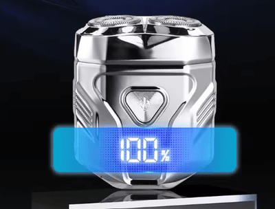 GEC - Wet & Dry Electric Shaver with LED Battery Display - Zambeel