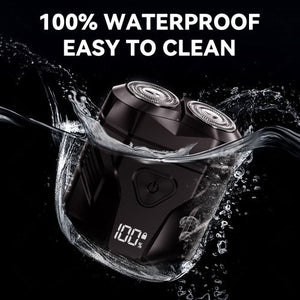 GEC - Wet & Dry Electric Shaver with LED Battery Display - Zambeel