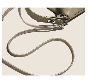 Genuine Leather Portable Shoulder Bag Fashion Casual Messenger Tote Bag - Zambeel