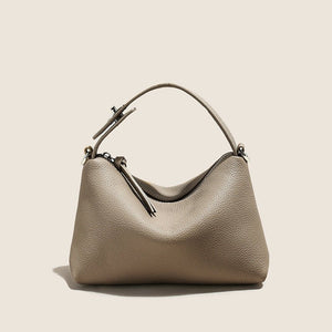 Genuine Leather Portable Shoulder Bag Fashion Casual Messenger Tote Bag - Zambeel