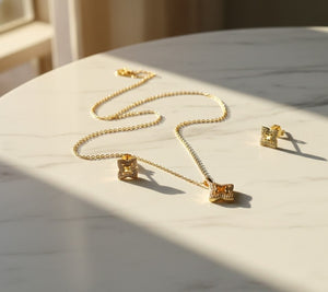 Geometric Quatrefoil Set - Zambeel
