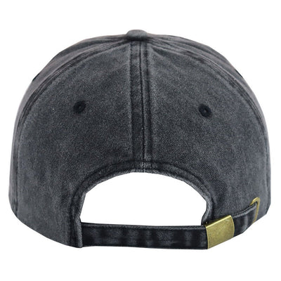Gigi Hat For Men Women, Adjustable Embroidered Wash Cotton Baseball Cap - Zambeel