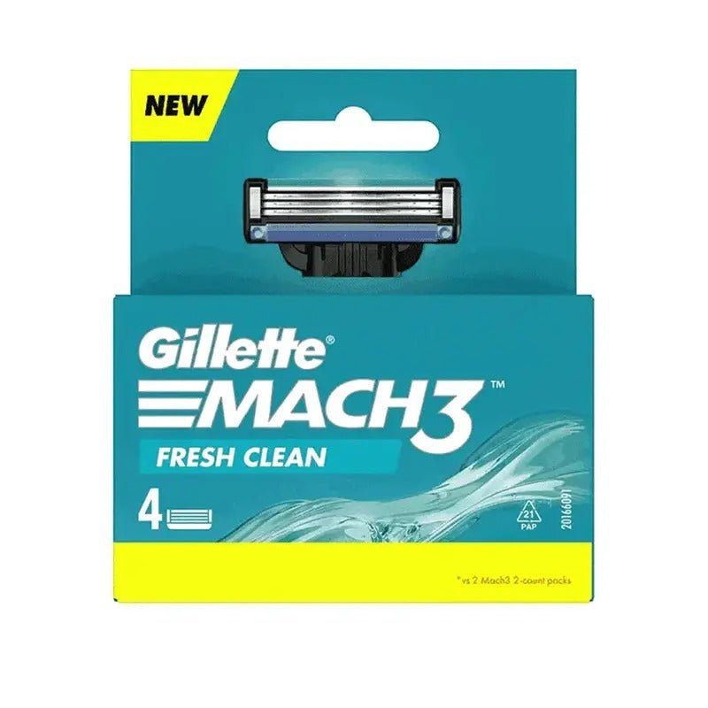 Gillette - Mach3 Fresh Clean Razor Blades - Zambeel