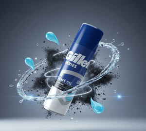 Gillette - Series Cleansing Charcoal Shave Gel - Zambeel