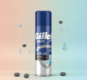 Gillette - Series Cleansing Charcoal Shave Gel - Zambeel