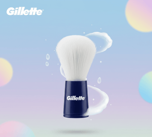 Gillette Shave Brush For Smooth Shave - Zambeel
