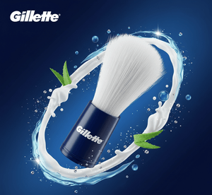 Gillette Shave Brush For Smooth Shave - Zambeel