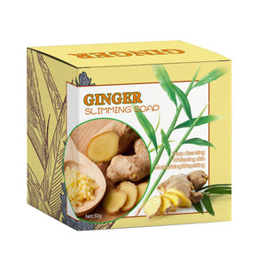 Ginger Pure Handmade Essential Oil Soap For Face Wash And Bath - Zambeel