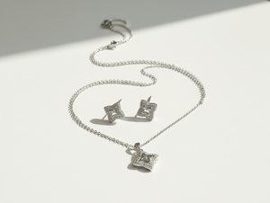 Glam Star Square Jewelry Set - Zambeel