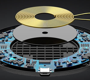 Glass Disc Wireless Charger - Zambeel