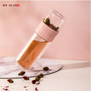 Glass Tea Infuser Bottle - Zambeel