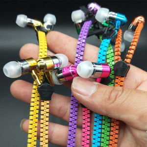Glowing Zipper Earphones - Zambeel