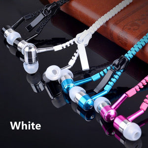 Glowing Zipper Earphones - Zambeel