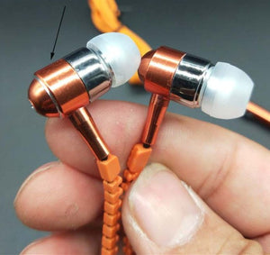 Glowing Zipper Earphones - Zambeel